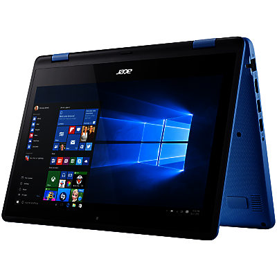 Acer Aspire R3-131T Convertible Laptop, Intel Pentium, 4GB RAM, 500GB, 11.6  Touch Screen, Blue